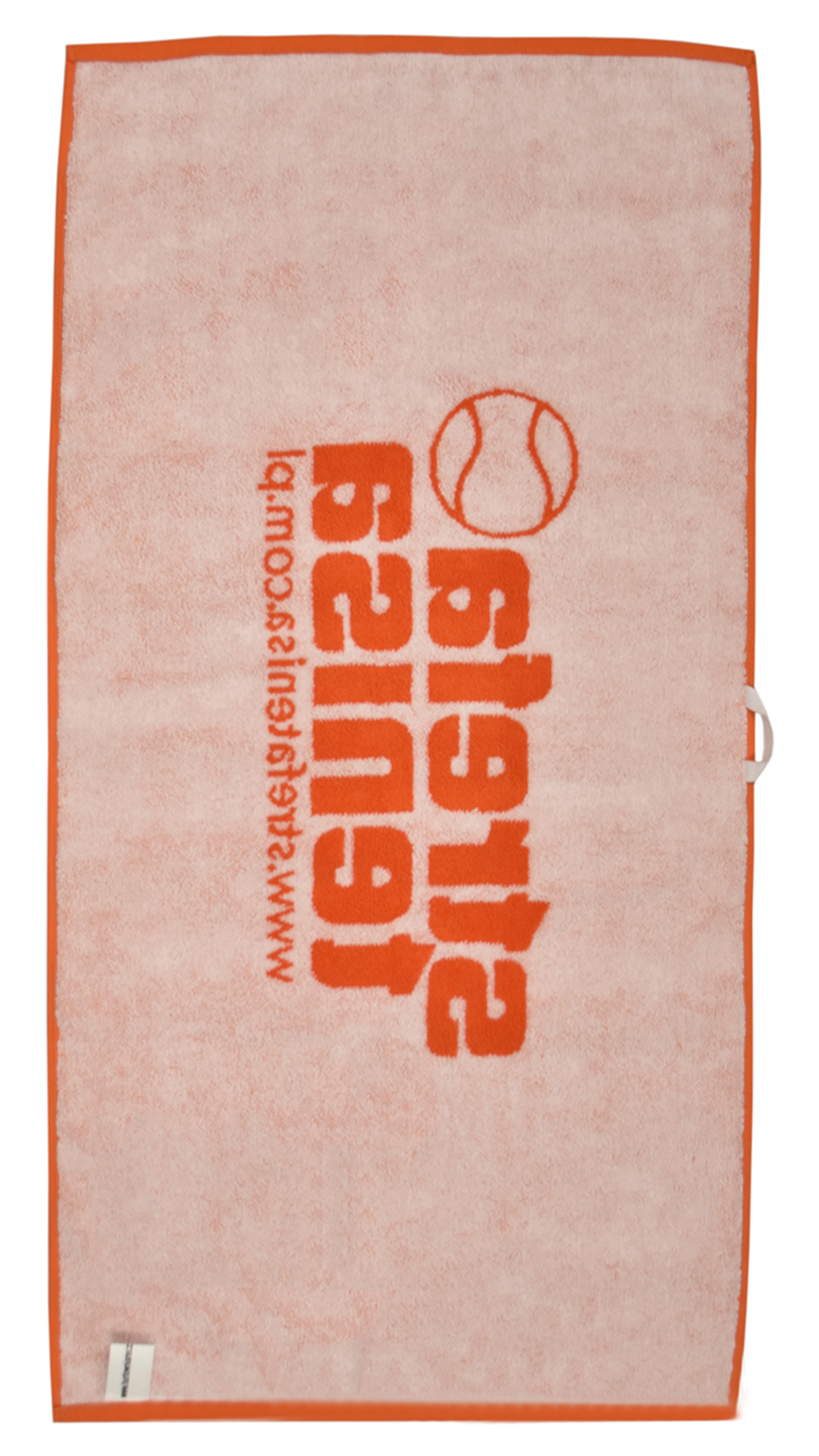 Полотенце теннисноеStrefa теннисa Towel Logo - orange/white
