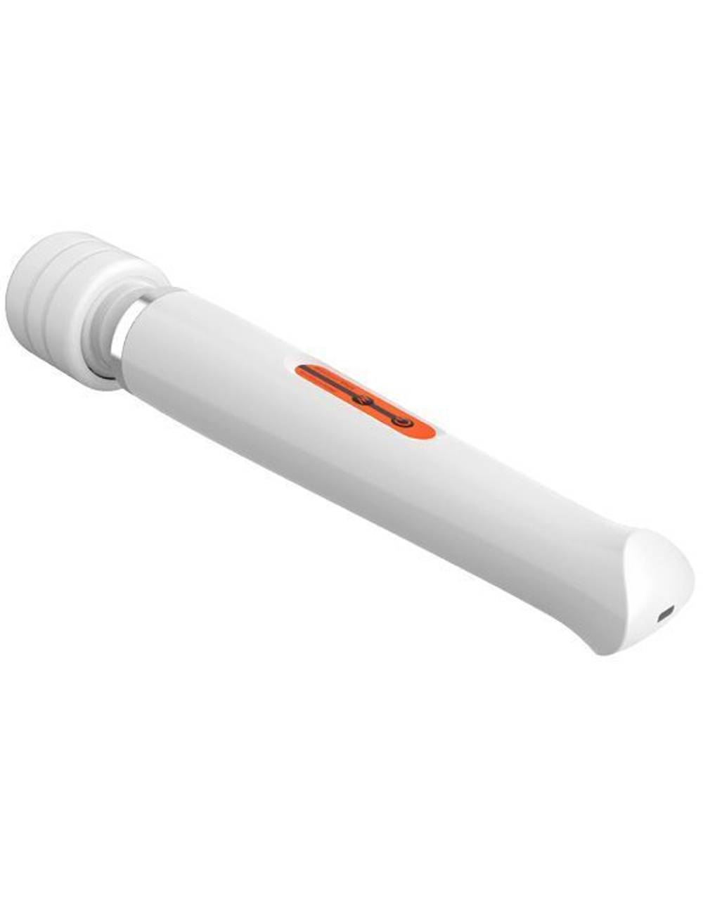 Белый, работающий от USB жезловый вибратор Mega Wand - 22 см. (Цвет: белый)