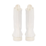 GUIDI 310 Leather Zip Closure Knee high Boots Women"s White