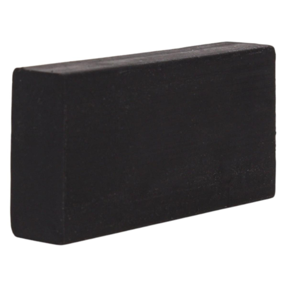 Ластик BRAUBERG "GOLDEN BLACK", 50х24х10мм, прямоугольный, картон.держатель, ЭКО-ПВХ, ассорти,272728