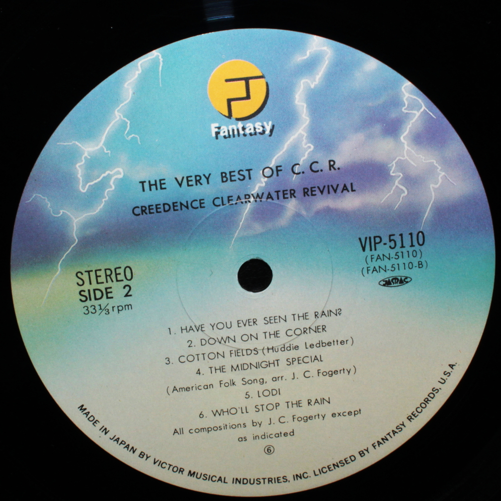 Creedence Clearwater Revival / The Very Best Of C.C.R. (LP)