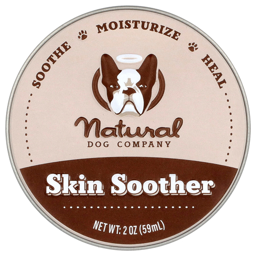 Natural Dog Company, Успокаивающее средство для кожи, 59 мл (2 унции)