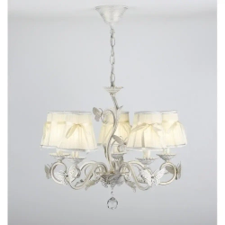 Люстра потолочная Rivoli Farfalla 2014-205 / светильник потолочный / люстра подвесная на кухню, в детскую комнату, в спальню, в коридор, в прихожую 5 x E14 40 Вт классика
