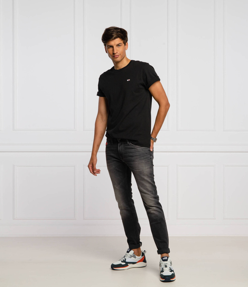 футболка tjm classic Tommy Jeans - черный(DM0DM09598)