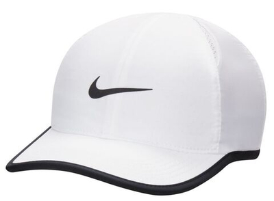Теннисная кепка Nike Dri-Fit Club Kids' Unstructured Featherlight Cap - White