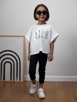 Бриджи для девочек черные