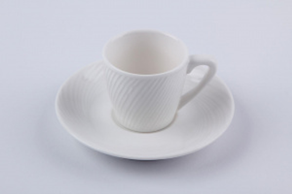 ALUMILITE COFFEE CUP 0,64 ltr AND SAUCER