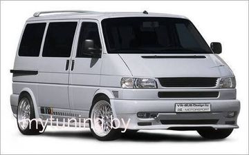 Накладка на передний бампер для VW T4