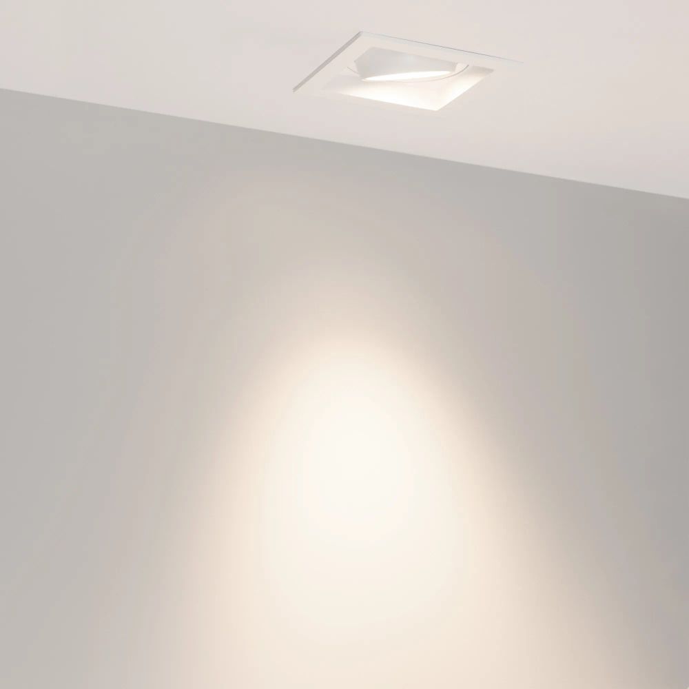 Светильник MS-VORTEX-BUILT-S117x117-20W Day4000 (WH-WH, 40 deg, 230V) (Arlight, IP20 Металл, 5 лет) 057919