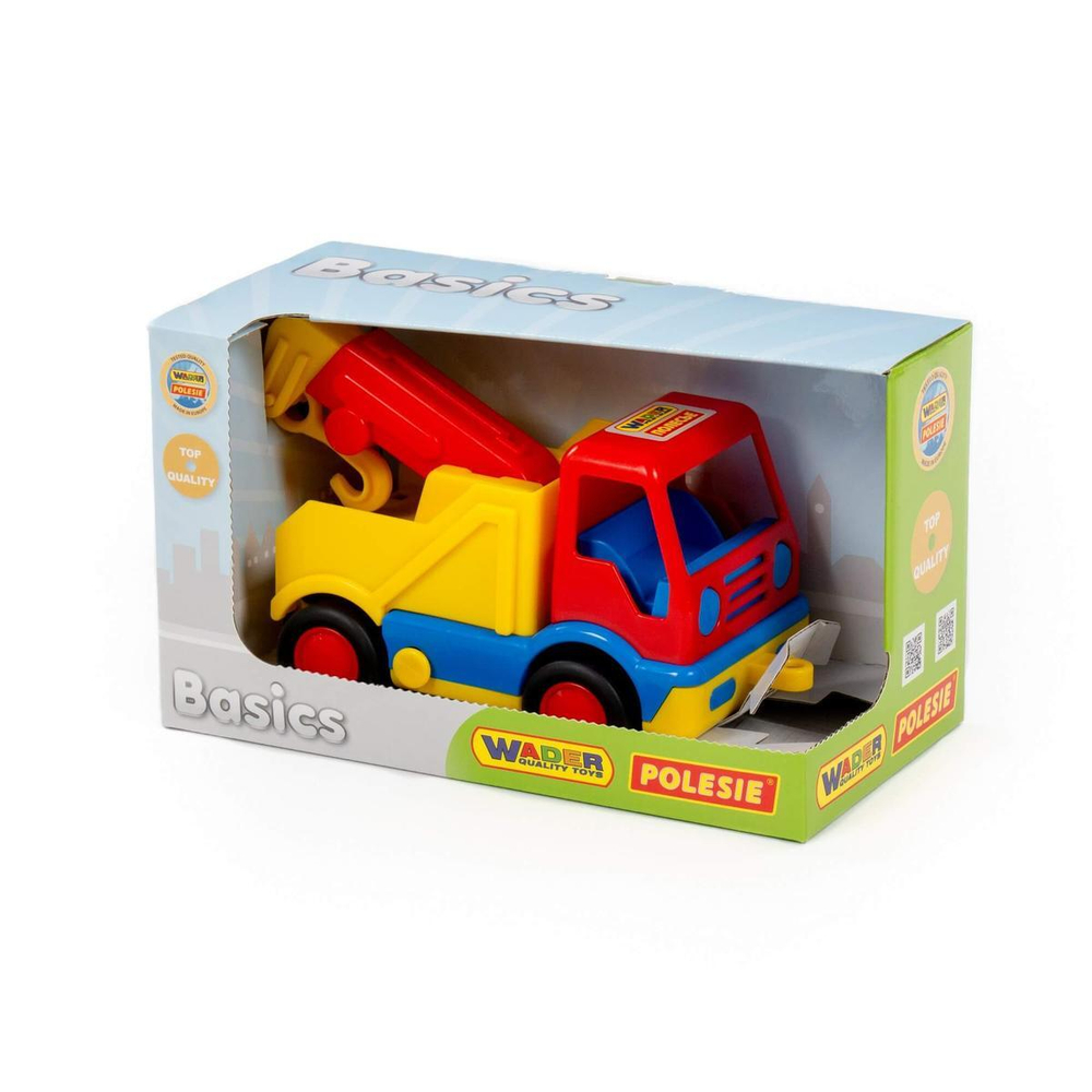 Машина Эвакуатор "Базик" в коробка (Полесье)