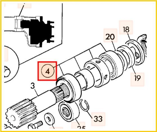 Втулки в комплекте JCB 448/36000