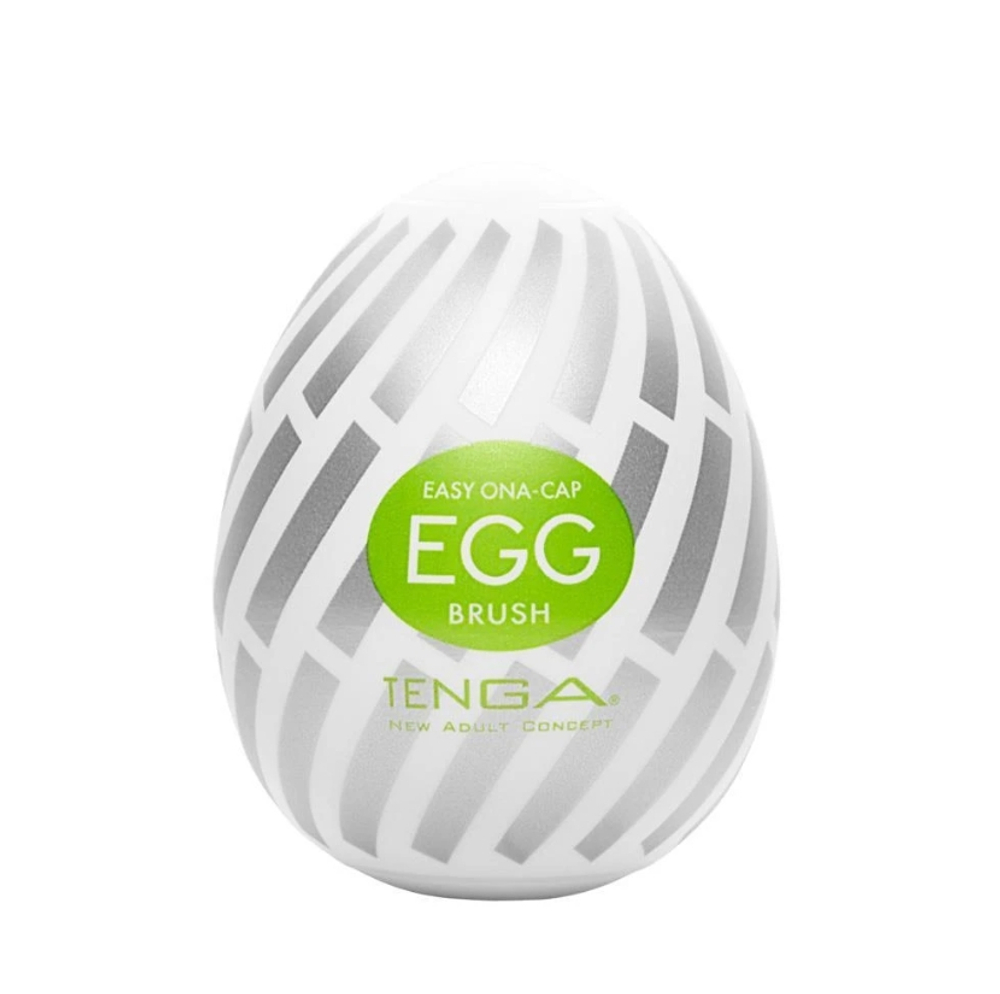 Мастурбатор Tenga Egg Brush Яйцо Щетка