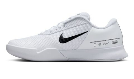 Мужские кроссовки теннисные Nike Zoom Vapor Pro 2 CPT - белый, черный