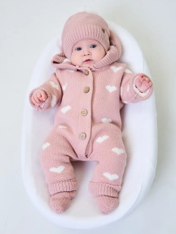 Конверт на выписку для новорожденных на меху