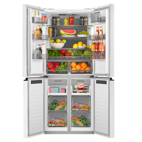 Холодильник-морозильник с инвертором MAUNFELD MFF192NFPW01 Inverter