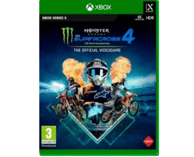 Monster Energy Supercross - The Official Videogame 4 (Xbox SX) NEW