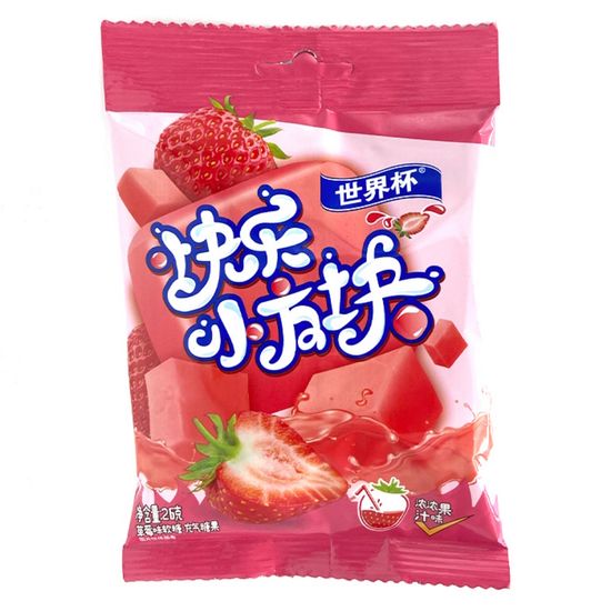 Жевательные конфеты Sufia со вкусом клубники, 26 г (Китай)