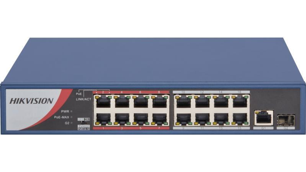 DS-3E0318P-E/M/B Коммутатор с питанием POE