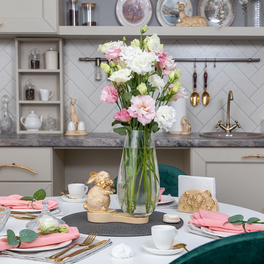 Ваза для цветов Кролик Банни Айвори