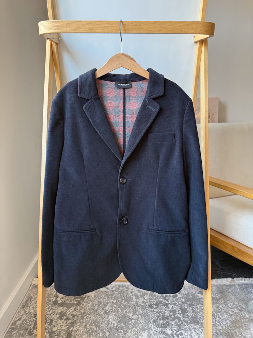 Вельветовый пиджак Monnalisa, 152