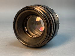 Зенит-Е + Helios 44 (№6000222), царапины