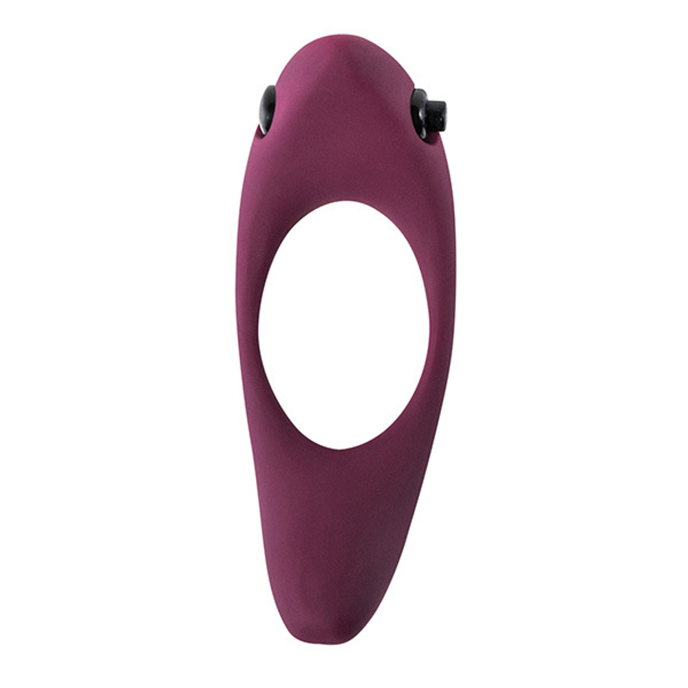 Бордовое эрекционное виброкольцо 3,5см Lola Games Pure Passion Lunar Wine red 1305-02lola