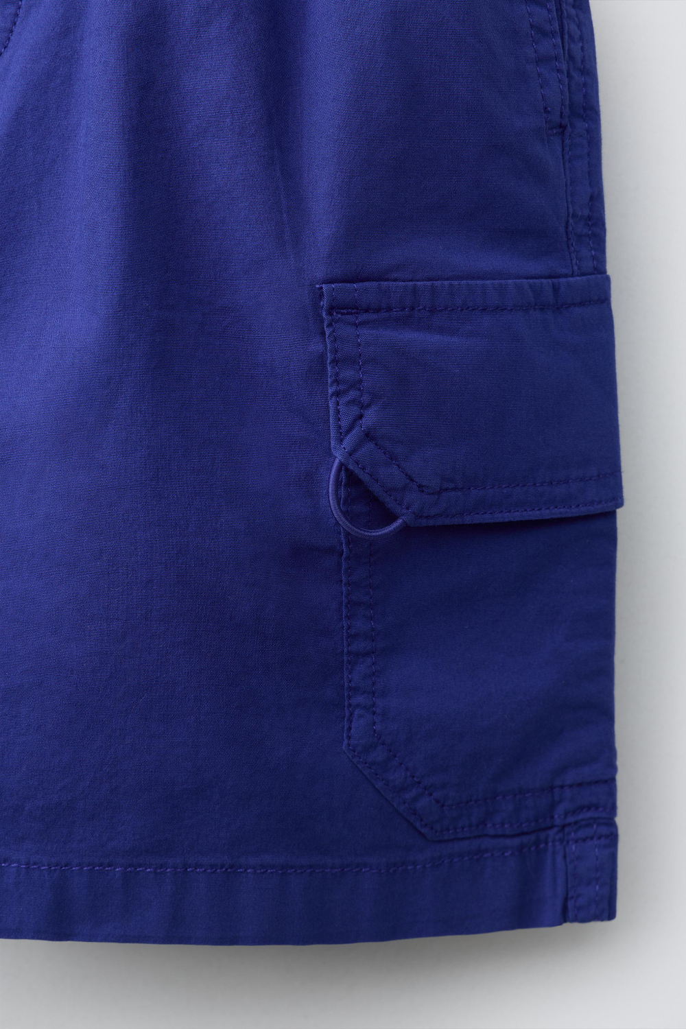 ZARA ШОРТЫ КАРГО, ЧЕРНИЛЬНО-СИНИЙ