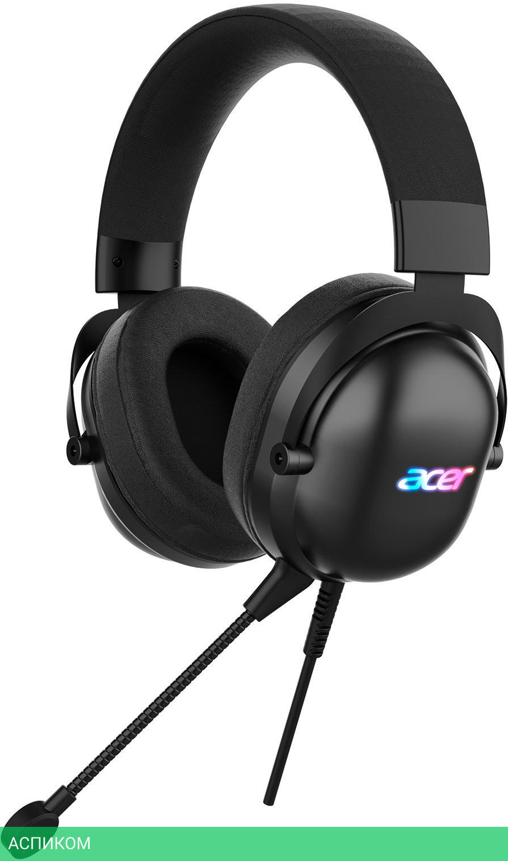 Наушники Acer AHW122 черный (ZL.HDSCC.01U)