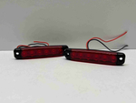 12V / Задние Светодиодные габаритные огни, 12 вольт, красный, Яркий Стиль (2 шт. / комплект) -