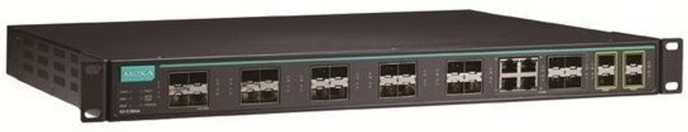 Коммутатор управляемый MOXA ICS-G7828A-20GSFP-4XG-HV-HV-T
