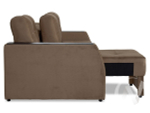 Диван прямой Спинер (МД) GROUND 03 (коричневый)