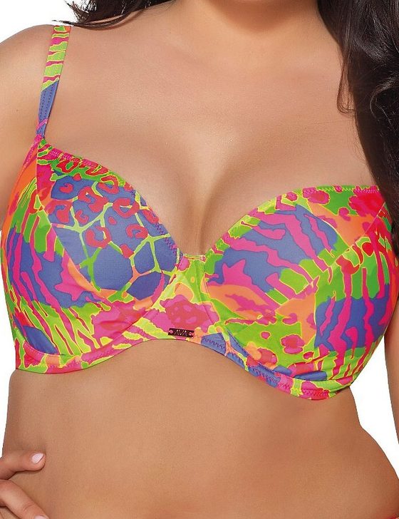 Мягкий бюстгальтер для купания Ava SK188 M Fluo