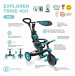 Велосипед-беговел Globber Trike Explorer 4 в 1