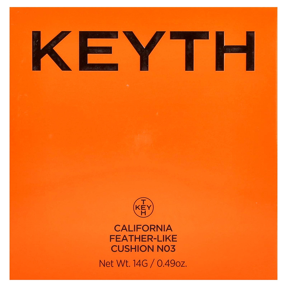 KEYTH, California Feather-Lake Cushion, кушон, N03 нежный бежевый, 14 г (0,49 унции)