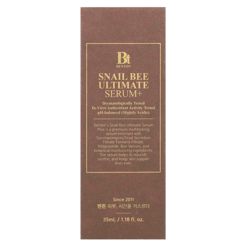 Benton, сыворотка Snail Bee Ultimate Serum, 35 мл (1,18 жидк. унции)