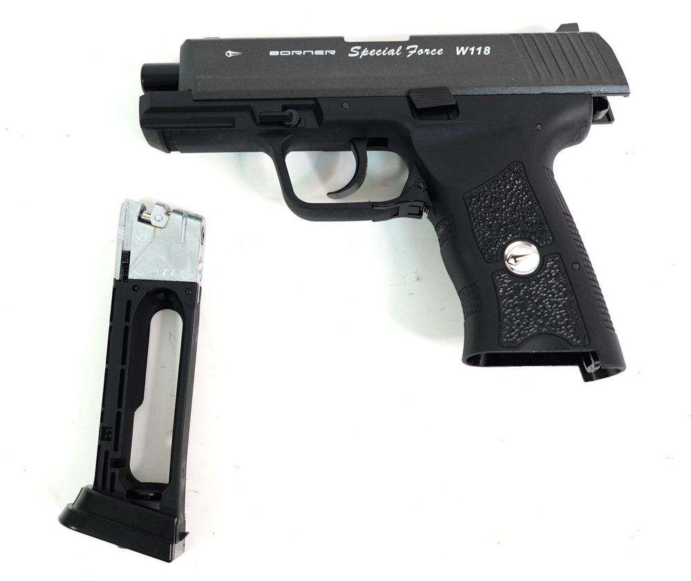 Пистолет пневматический Borner W118 HK кал. 4,5 мм