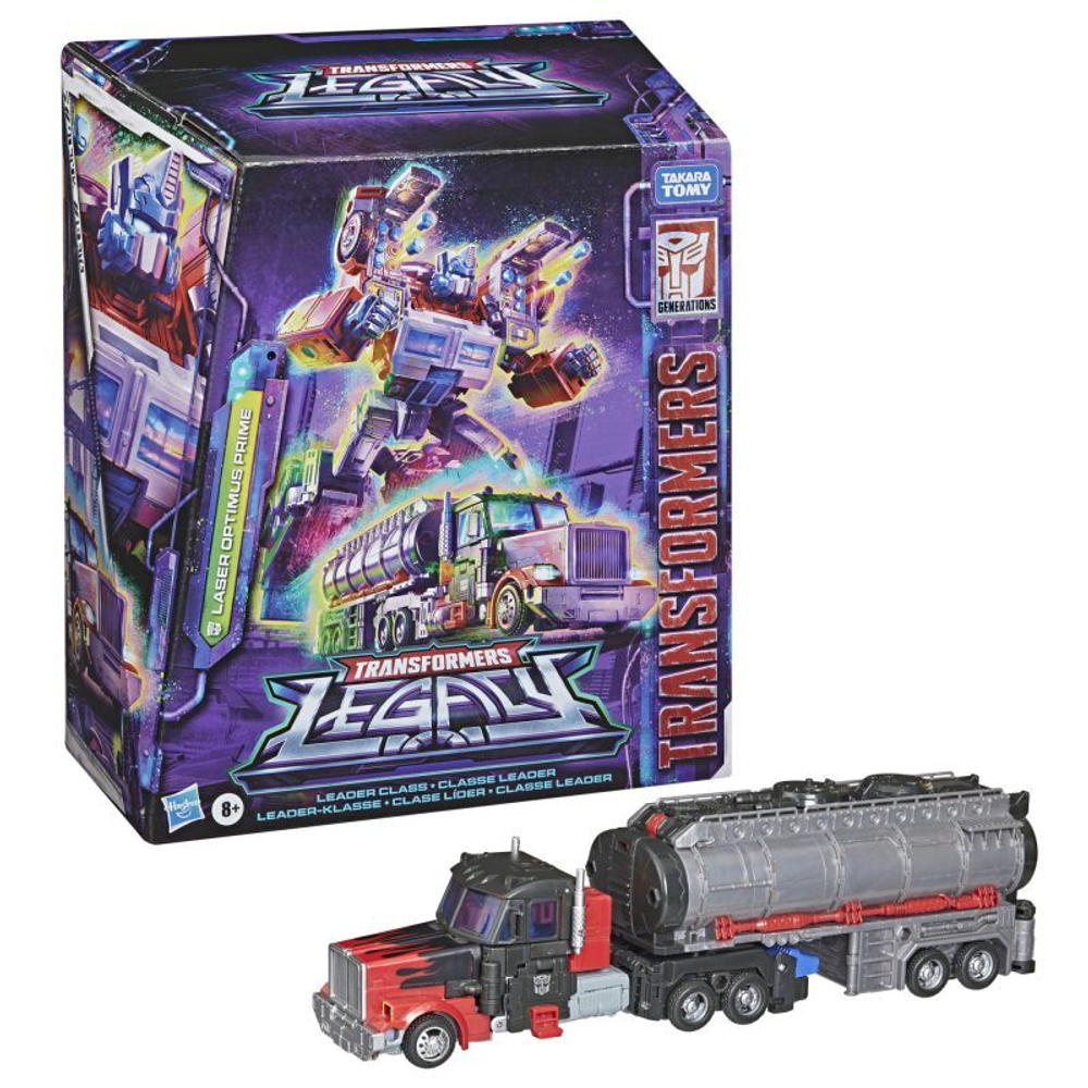 Hasbro Transformers Generations Legacy - лидер фигурки G2 Universe Laser Optimus Prime F3061