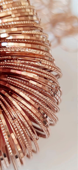 Серьги Конго Эстерелла золото 585(2)