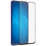 Закаленное стекло с цветной рамкой (fullscreen+fullglue)для Samsung Galaxy A42 DF sColor-117 (black)