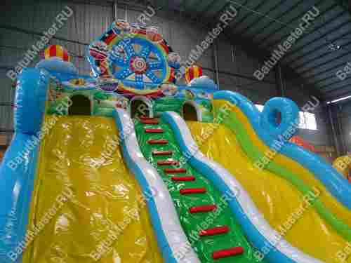 Коммерческий надувной батут "Парк чудес", 18*9*7 м