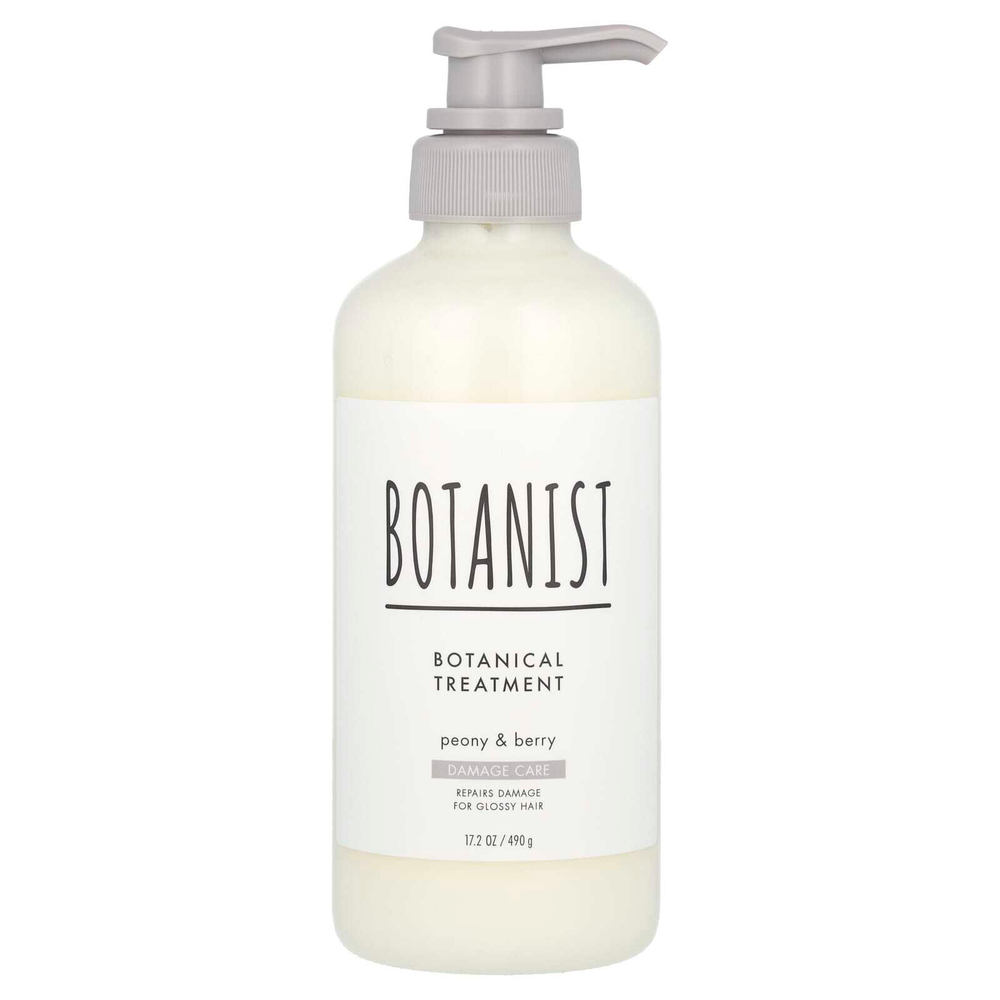 Botanist, Botanical Treatment, Damage Care, пион и ягоды, 490 г (17,2 унции)