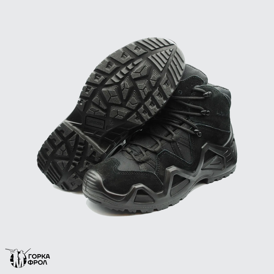 Ботинки Lowa Zephyr Mid черный, треккинговые (лето/демисезон)