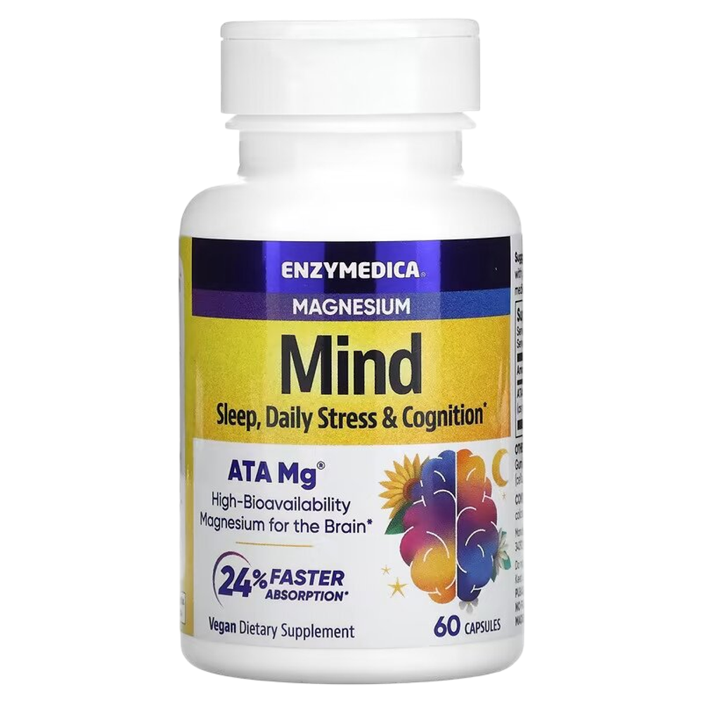 Enzymedica Magnesium Mind 60 capsules , Магний