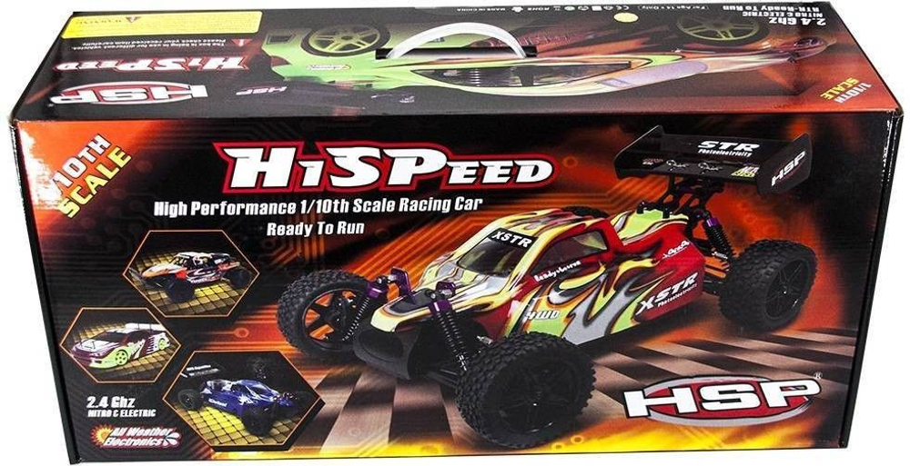 Радиоуправляемый автомобиль для дрифта HSP Flying Fish 1 масштаб 1:10 4WD 2.4G - 94123-12334