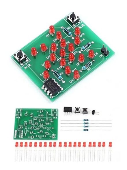 Набор для самостоятельной сборки и пайки (конструктор) "Вращающаяся ветряная мельница"