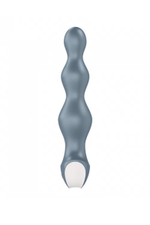 Анальная виброелочка Satisfyer Lolli-Plug 2 серая 14 см