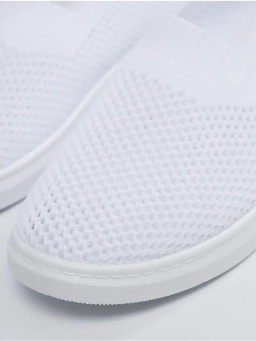 Мокасины летние текстильные