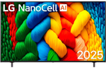 Телевизор LG 55NANO80A6B 140 см черный