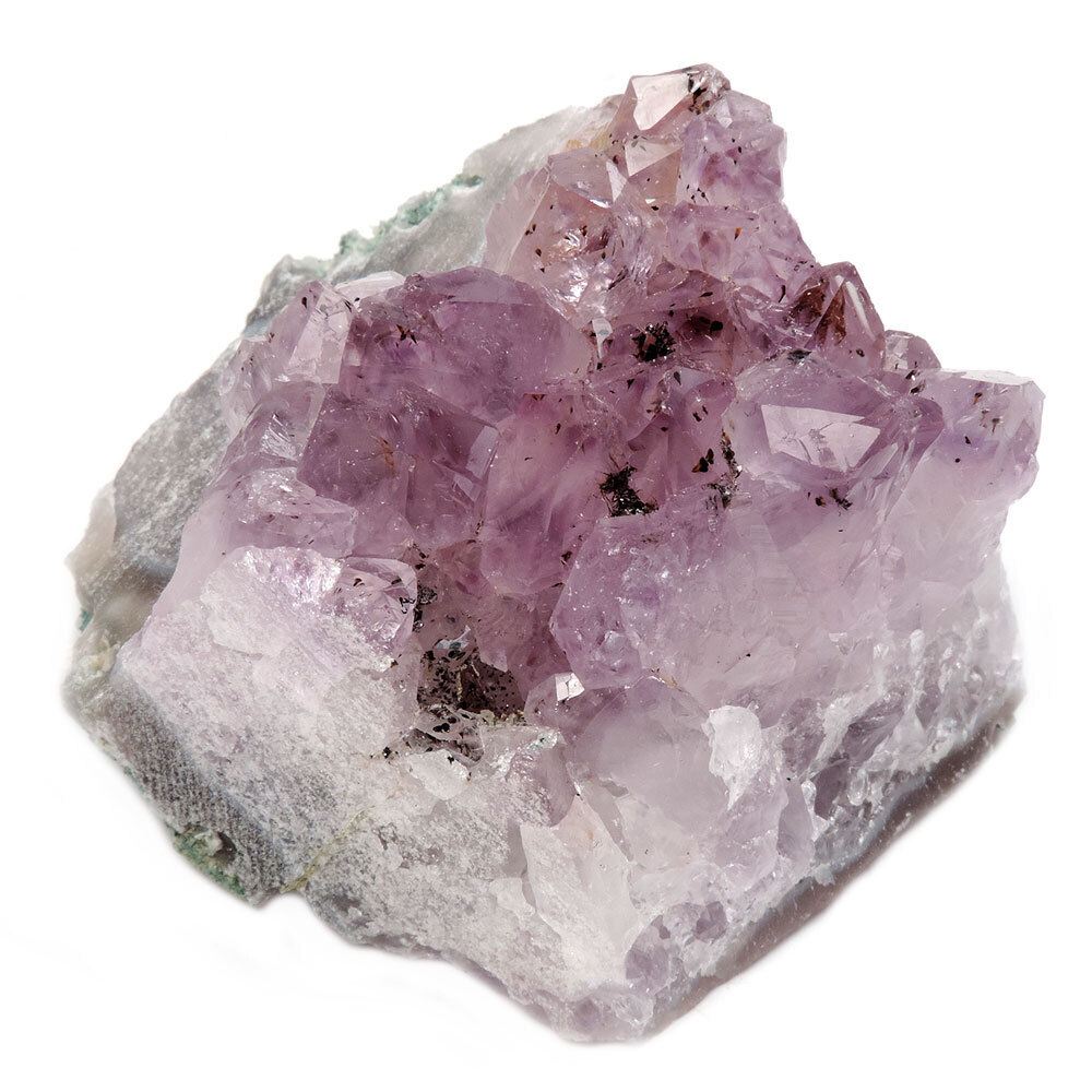 Друза аметист с гётитом асс.