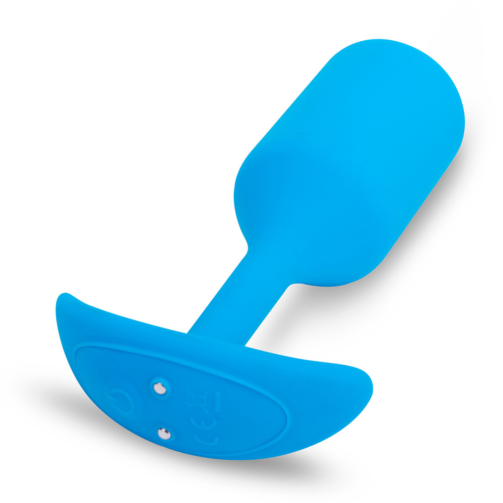 b-Vibe Vibrating Snug Plug 3 - Анальная вибропробка